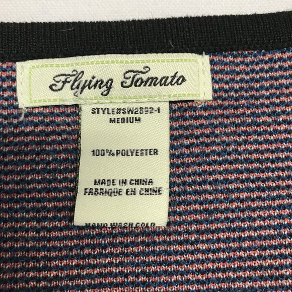 Tribal Patterned Blue and Pink Dress - Picture 6 of 6